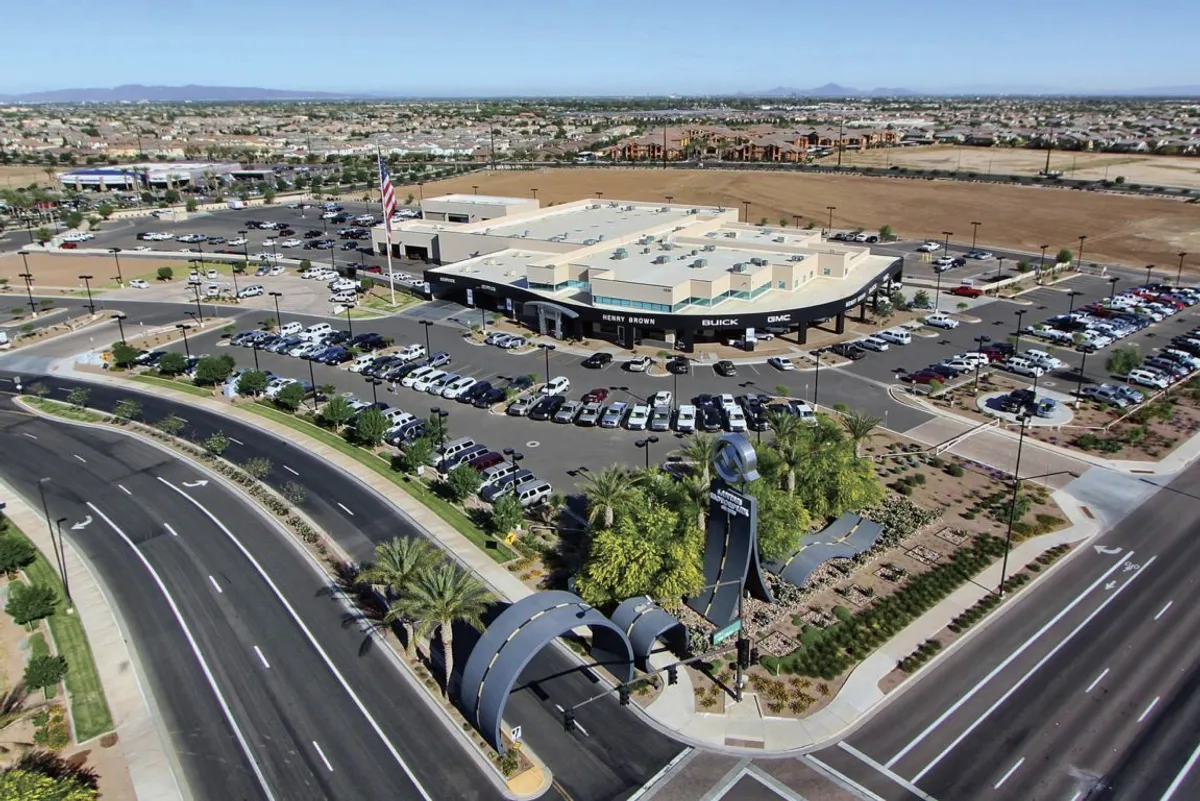 Henry Brown Auto Dealership — project photo 1